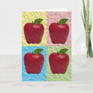 Apple Rosh Hashanah Groet Feestdagen Kaart