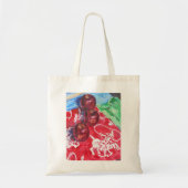 "Apple Round-up" oliehoudende verf Tote Bag (Voorkant)