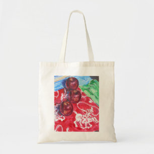 "Apple Round-up" oliehoudende verf Tote Bag