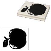 Apple Rubber Stamp Rubberstempel (Gestempeld)