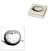 Apple Rubberstempel (Gestempeld)