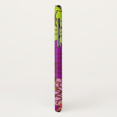 Apple/ Samsung Ooh la la! Monogram Veteraan Bloemm Case-Mate iPhone Case (Achterkant/links)