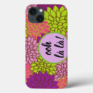 Apple/ Samsung Ooh la la! Monogram Veteraan Bloemm Case-Mate iPhone Case