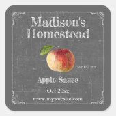 Apple Sauce | Square Sticker (Voorkant)