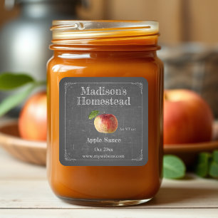 Apple Sauce   Square Sticker