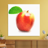 Apple-schilderdoek Canvas Afdruk (Insitu (Woonkamer))