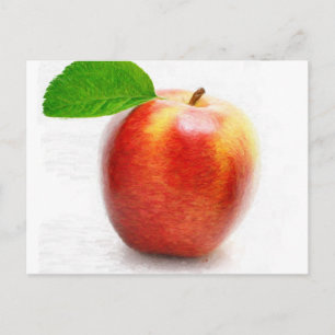 Apple schilderen briefkaarten