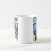 Apple schilderij mok (Center)