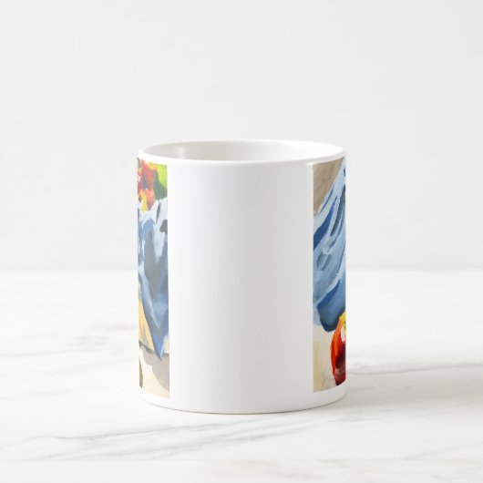 Apple schilderij mok (Center)