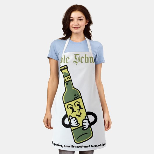 Apple Schnapps Schort (Gedragen)