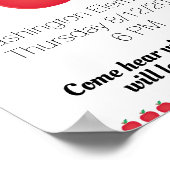 Apple School Poster (Hoek)