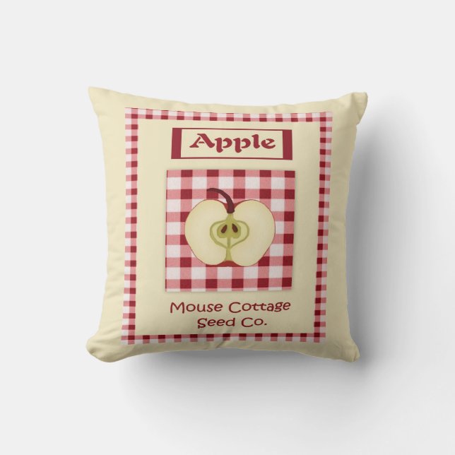  Apple Seeds Pillow Kussen (Voorkant)