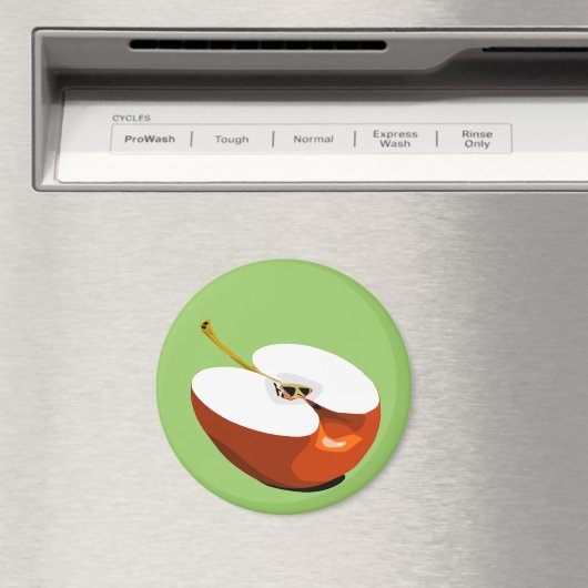 Apple-segmentmagneet Magneet (Insitu (Vaatwasser))