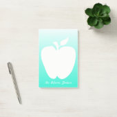 Apple Silhouette Teacher's Note Pad (Kantoor)