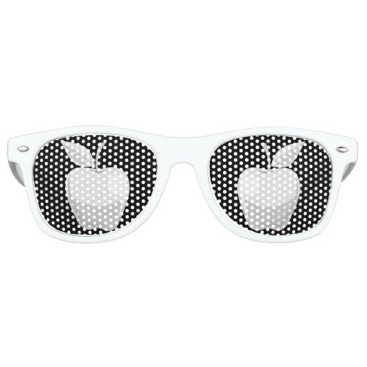 Apple Silver Retro Zonnebril (Voorkant)