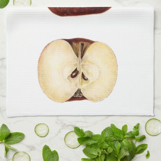 Apple Slice Kitchen Towel Theedoek (Gevouwen)