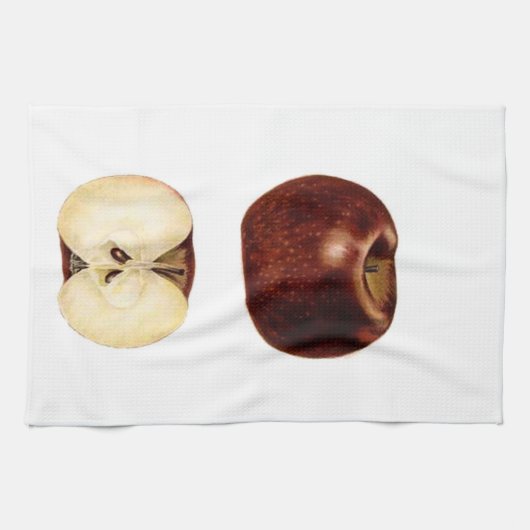 Apple Slice Kitchen Towel Theedoek (Horizontaal)