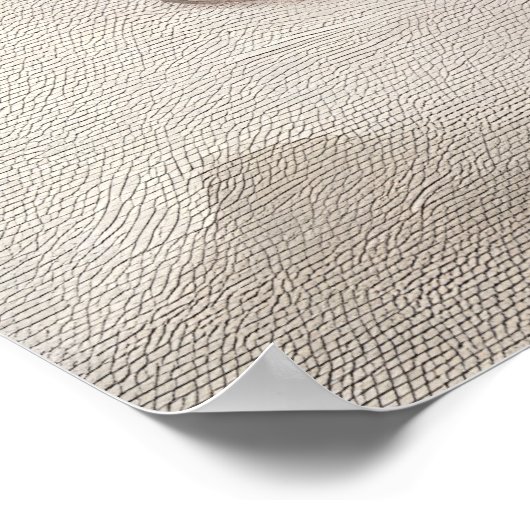 Apple Slice - Painterly Style Stilleven Kunst Poster (Hoek)