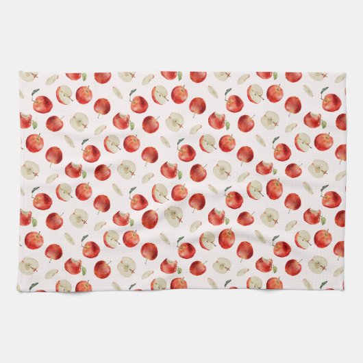 Apple Slices Pattern Theedoek (Horizontaal)