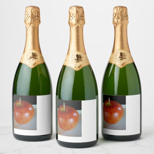 Apple Solo Sparkling Wijnetiket (Flessen)