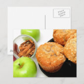 Apple Spice Muffins Briefkaart (Voorkant / Achterkant)