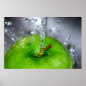 Apple Splash Poster (Voorkant)