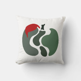 "Apple Splitting" Kussen