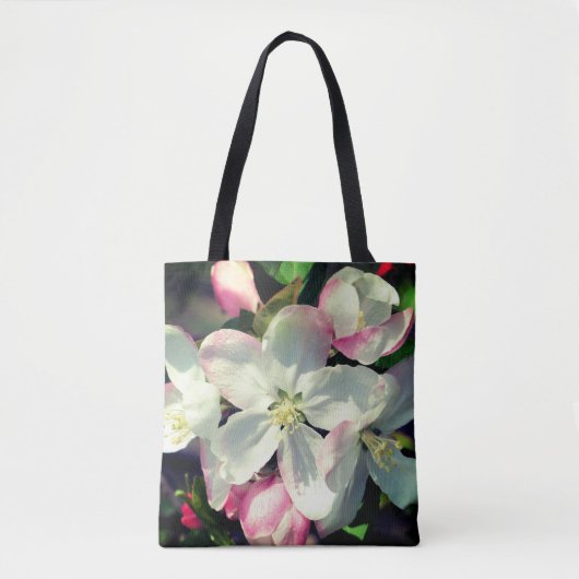  Apple Spring Bloesems Close-up Tote Bag (Voorkant)