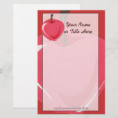 Apple Stationery Briefpapier (Voorkant / Achterkant)