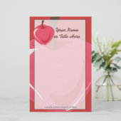 Apple Stationery Briefpapier (Staand voorkant)