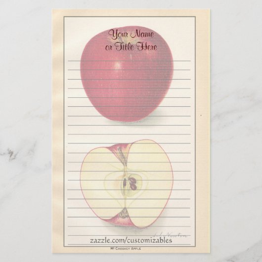 Apple Stationery Briefpapier (Voorkant)