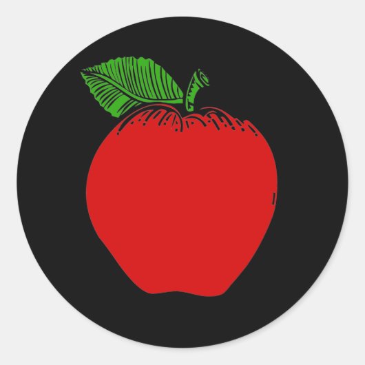 Apple Sticker (Voorkant)