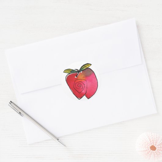 Apple Sticker (Envelop)
