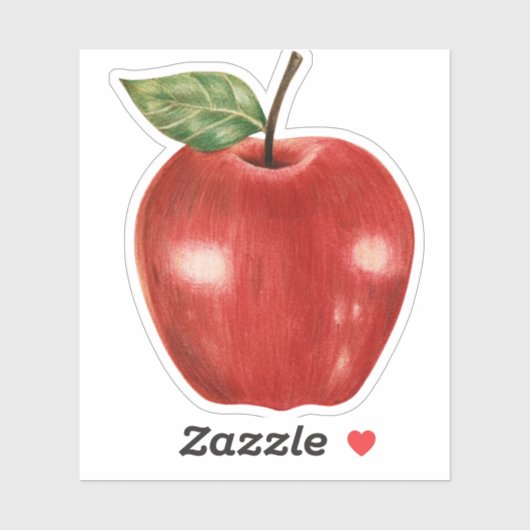 Apple Sticker (Vel)