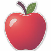 Apple Sticker (Voorkant)