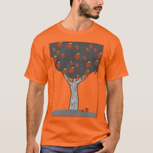 Apple-structuur T-shirt