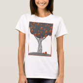 Apple-structuur T-shirt (Voorkant)