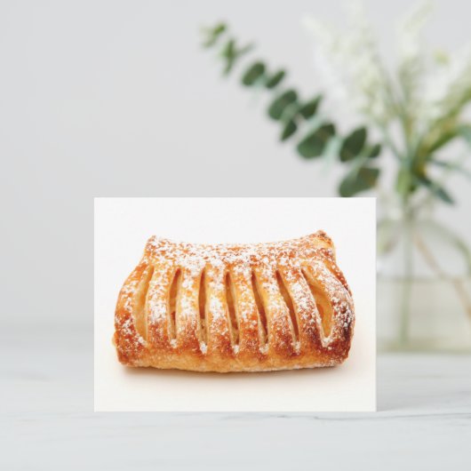 Apple strudel briefkaart (Staand voorkant)