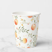 Apple Summer Party papieren bekers (Achterkant)