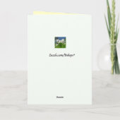 Apple Sunset Birthday Kaart (Achterkant)