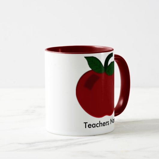 Apple Teacher Collectie Mok (Voorkant rechts)
