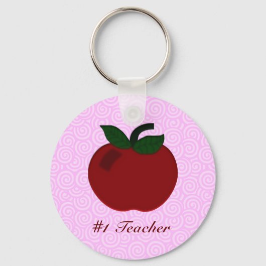 Apple Teacher Collectie Sleutelhanger (Voorkant)