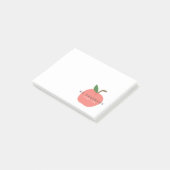 Apple Teacher | Moderne naam Dank u wel Cute Fun Post-it® Notes (Schuin)