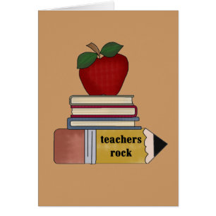 Apple Teachers Rock Tshirts and Gifts