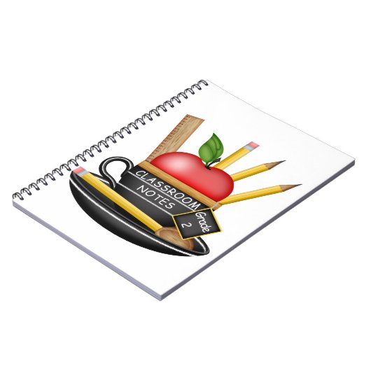 Apple Teacup Custom Notitieboek (Linkerzijde)