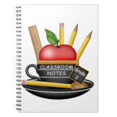 Apple Teacup Custom Notitieboek (Voorkant)
