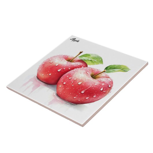 Apple Tegeltje (Zijkant)