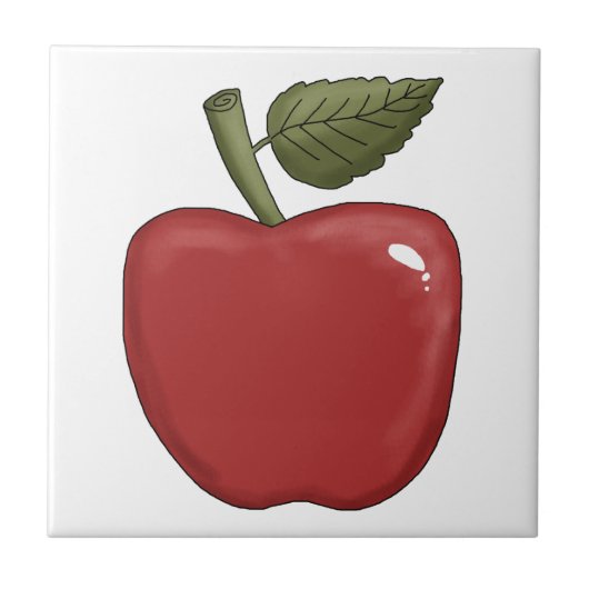 Apple Tile Tegeltje (Voorkant)