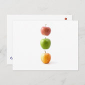 Apple Time Briefkaart (Voorkant / Achterkant)