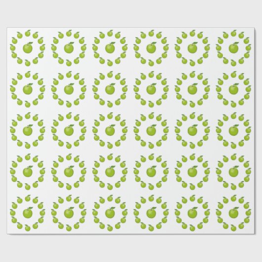 Apple Time, Granny Smith Cadeaupapier (Vlak)